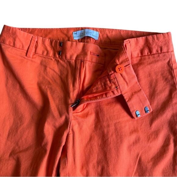 GAP Women's Orange Slim Cropped Stretch Pants Size 0 - Picture 6 of 8